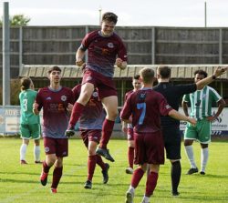 Jacob Geddes celebrates